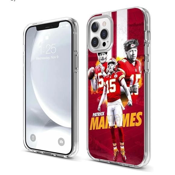 Patrick Mahomes Kansas City Chiefs iPhone 15 Pro Phone Case NEW Football NFL - Picture 1 of 5